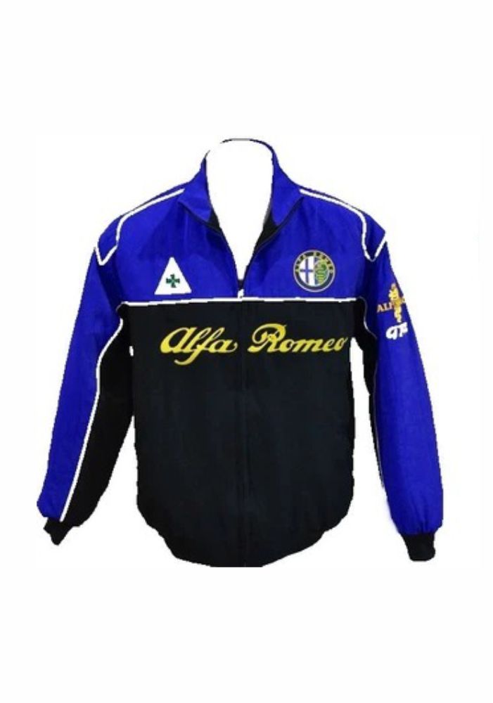 Vintage-Style Alfa Romeo F1 Team Racing Jacket – SAM WEARS