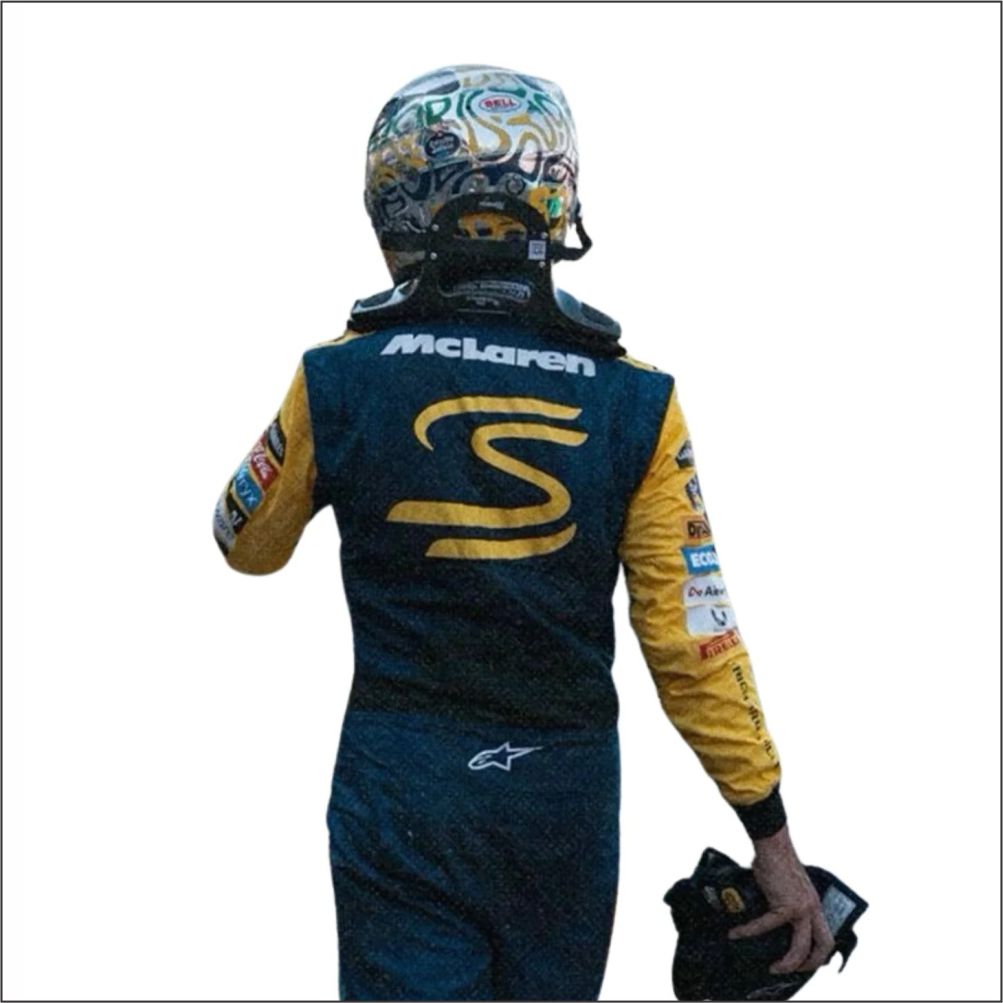 2024 Lando Norris Monaco GP McLaren F1 Racing Suit
