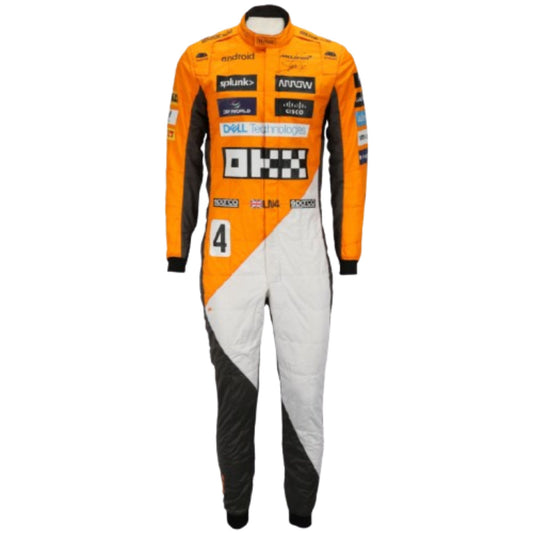 Lando Norris 2025 F1 Team New McLaren Sublimation Printing Protective Racing Gear Suit