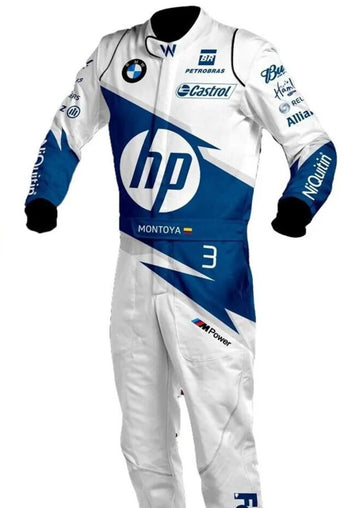 2002 Juan Pablo Montoya BMW Sauber HP Williams F1 Suit
