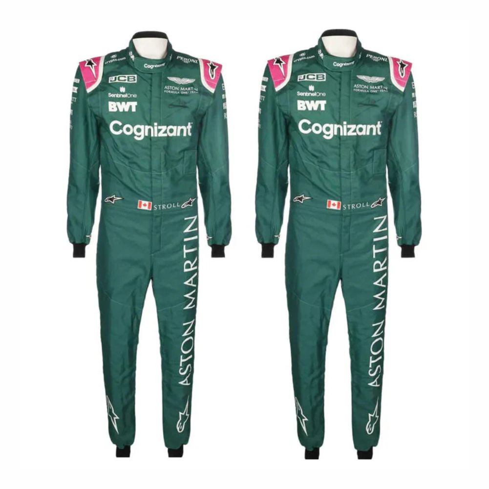 Lance Stroll Aston Martin 2021 F1 Racing Suit