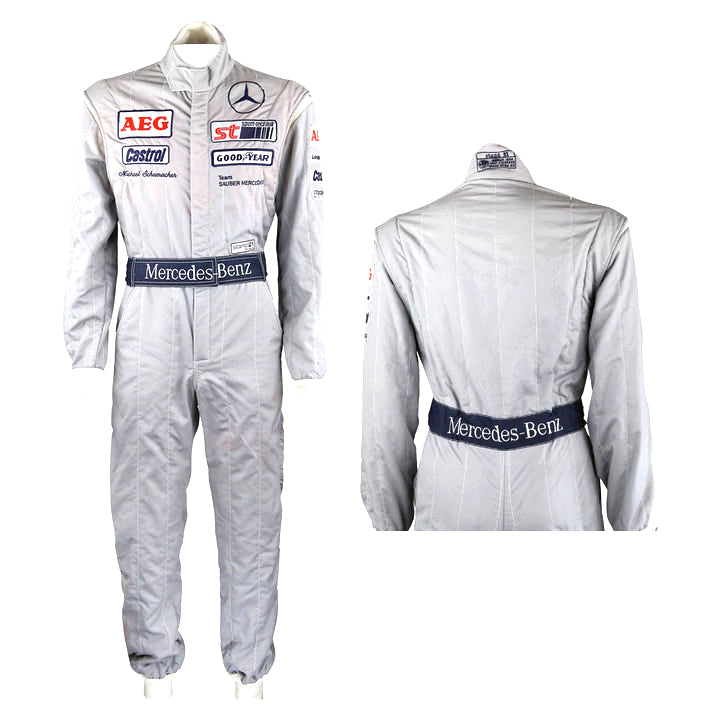 1990 Michael Schumacher Sauber Mercedes F1 Racing Suit