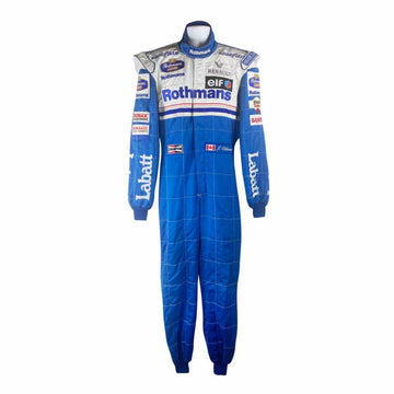 1996 Jacques Villeneuve Rothmans Williams Renault F1 Vintage Suit