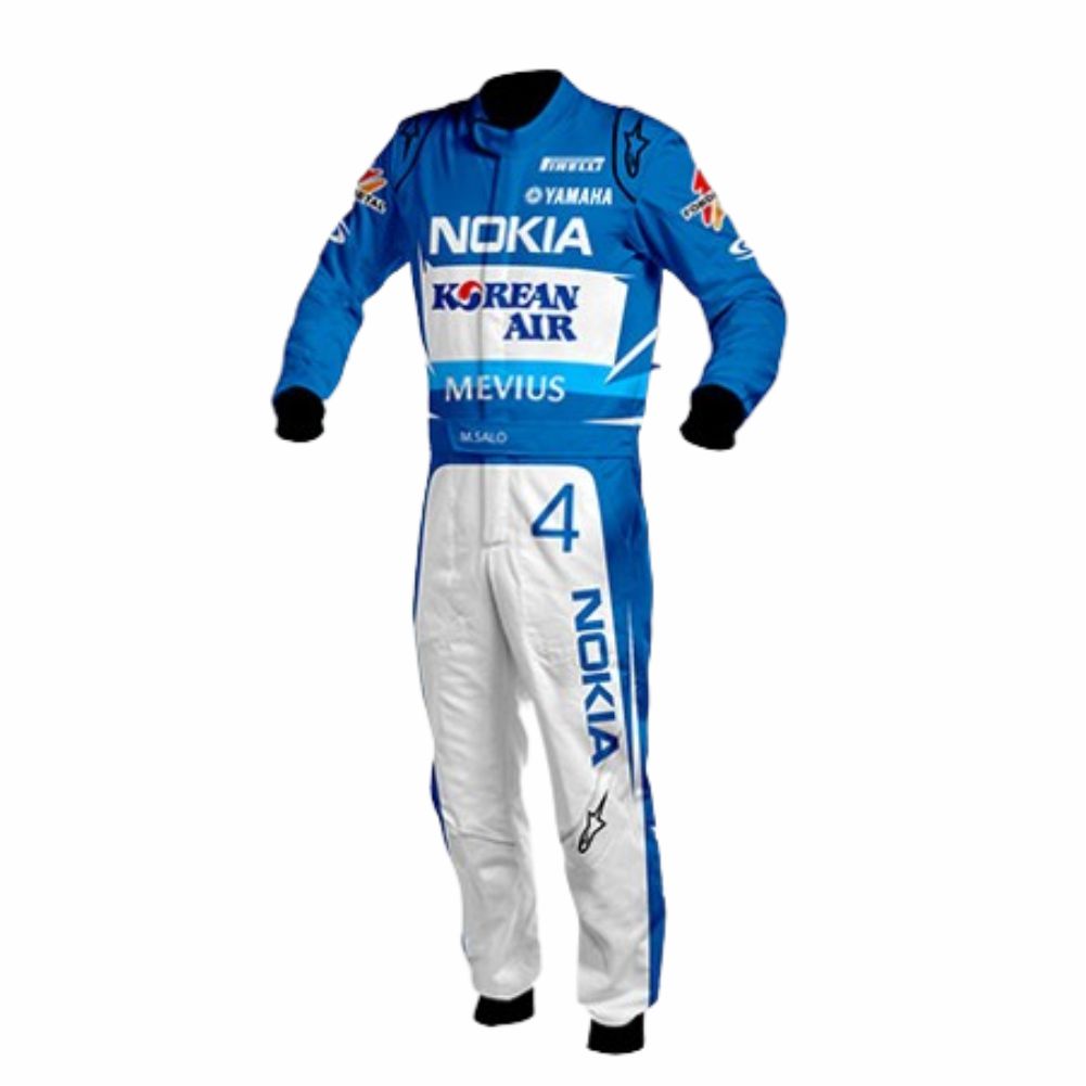 1996 Mika Salo F1 Racing Vintage Suit