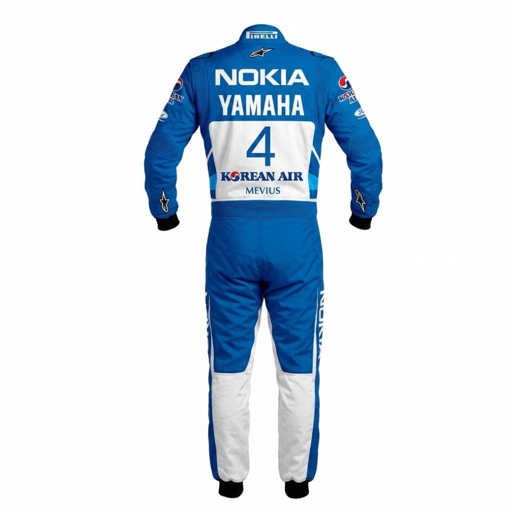 1996 Mika Salo F1 Racing Vintage Suit