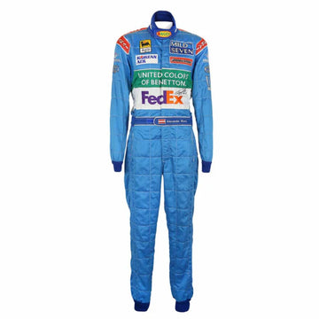 1998 Alex Wurz Mild Seven Benetton F1 Racing Vintage Suit