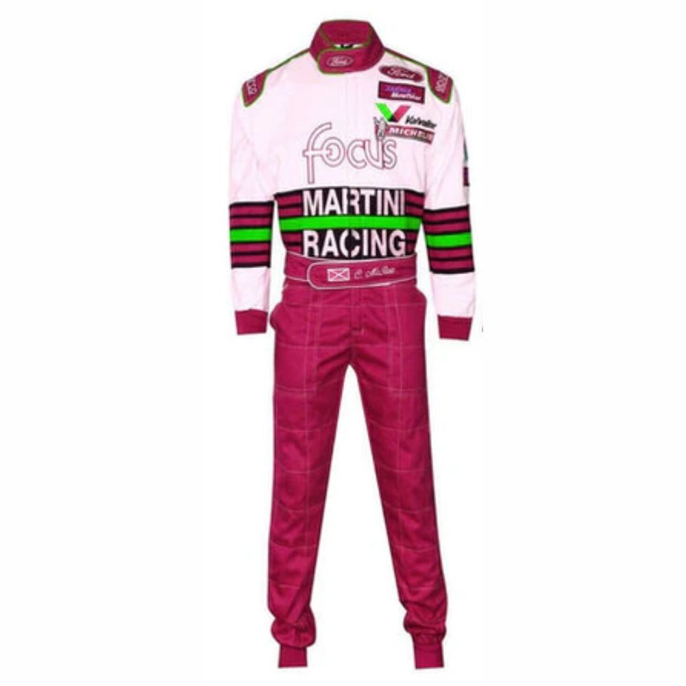 1999 Colin McRae Sparco Martini maroon Vintage F1 Racing Suit