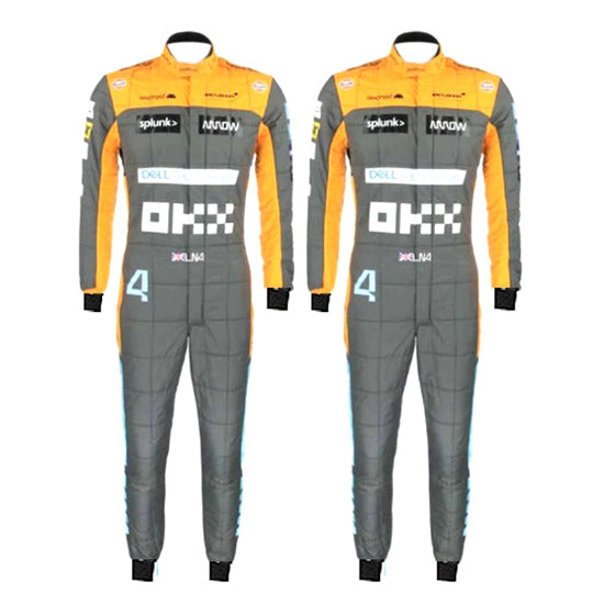 Lando Norris 2025 F1 Team New McLaren Sublimation Printing Protective Racing Gear Suit