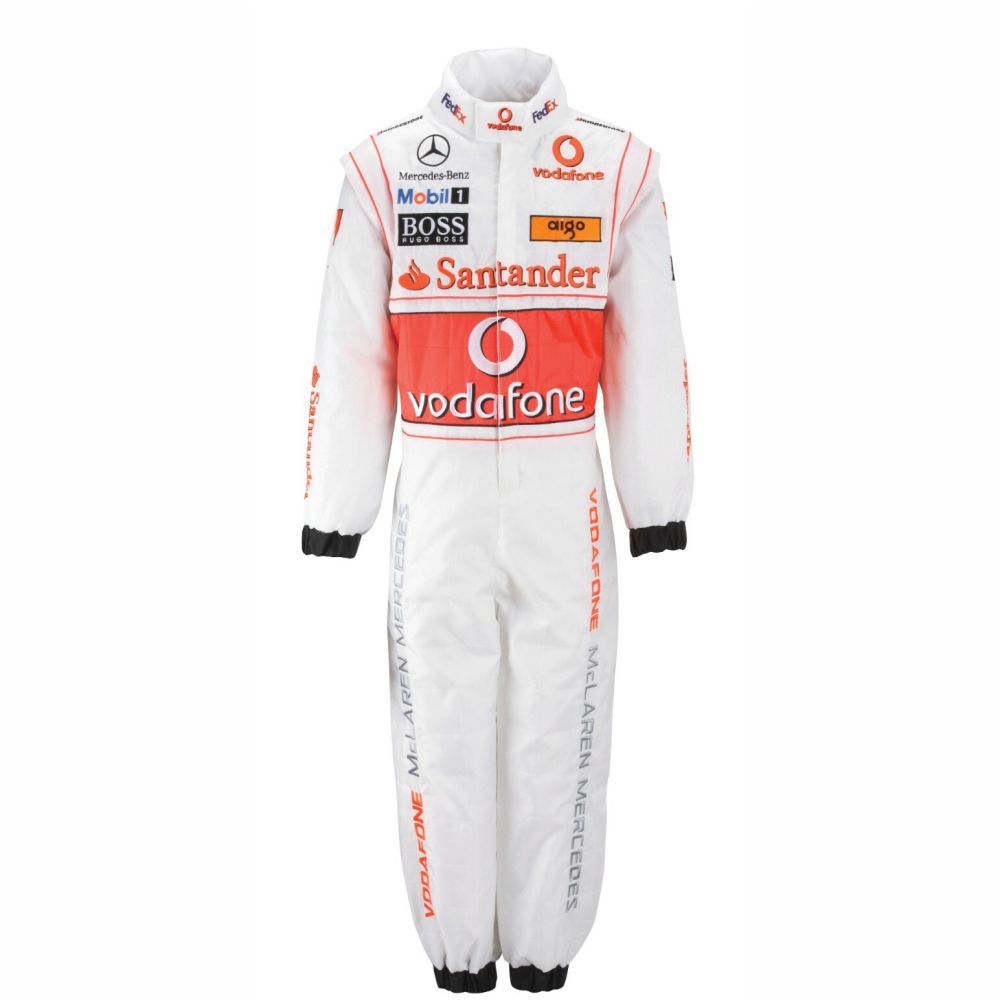 2007 Lewis Hamilton Rookie Vodafone McLaren Mercedes F1 Suit
