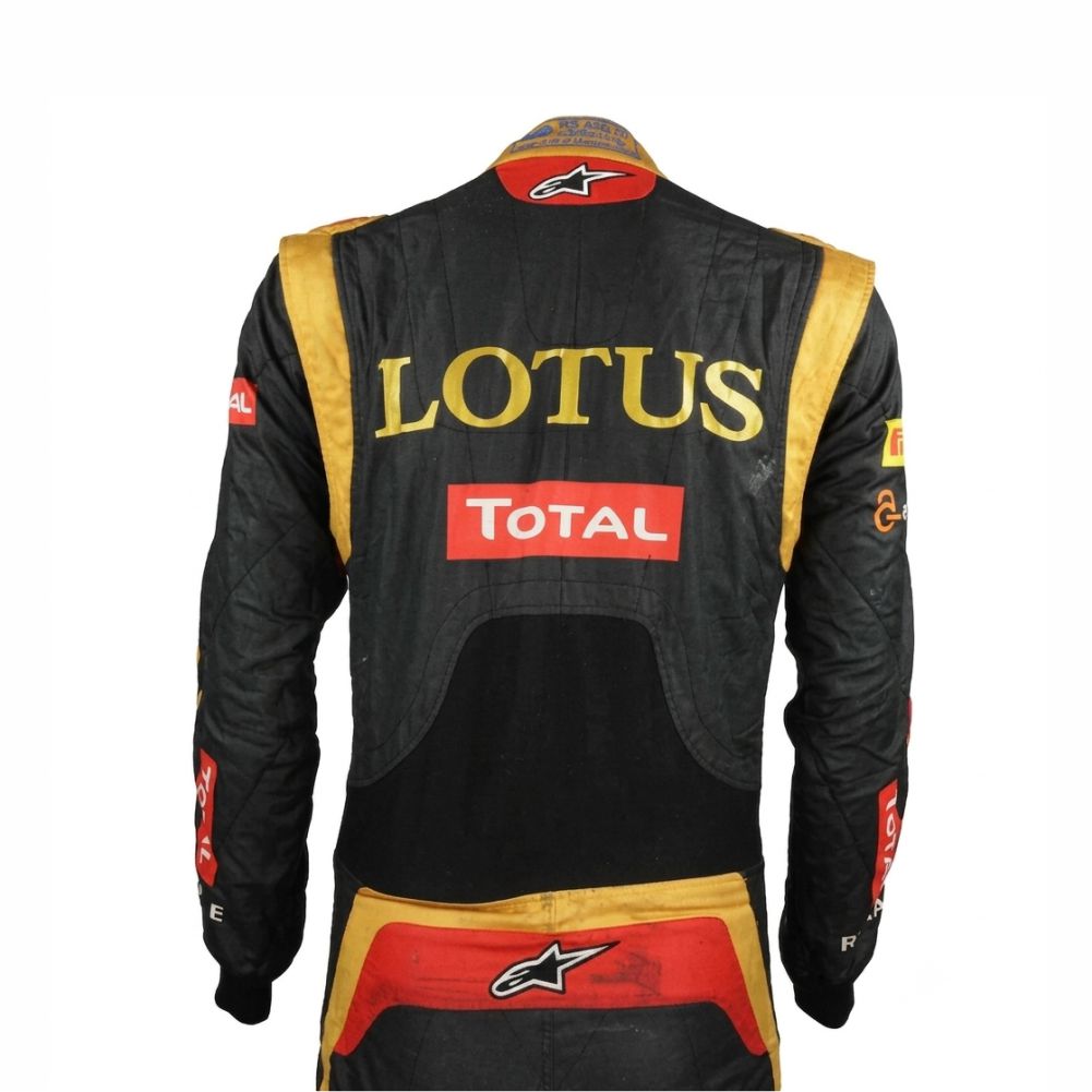 2014 Romain Grosjean Race Lotus F1 Suit