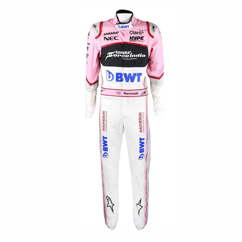 2017 George Russell BWT Alpine F1 Suit