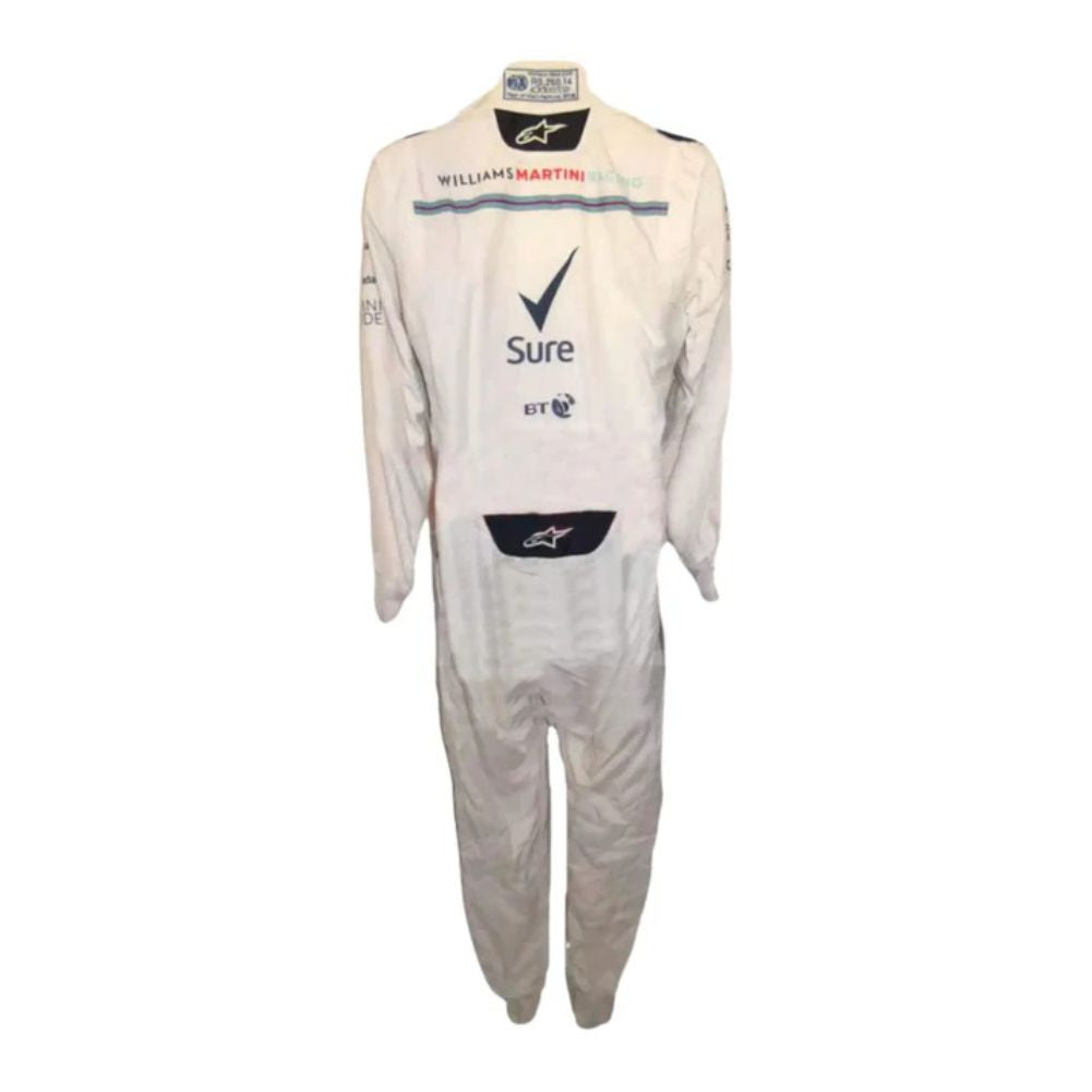 2018 Lance Stroll Williams Martini Racing Suit