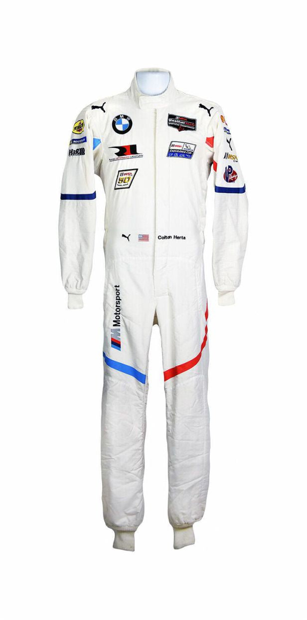 2019 Colton Herta Race Rolex BMW F1 Racing Suit