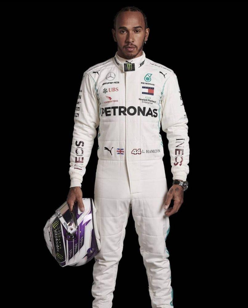 2020 Lewis Hamilton PETRONAS Mercedes F1 Racing Suit