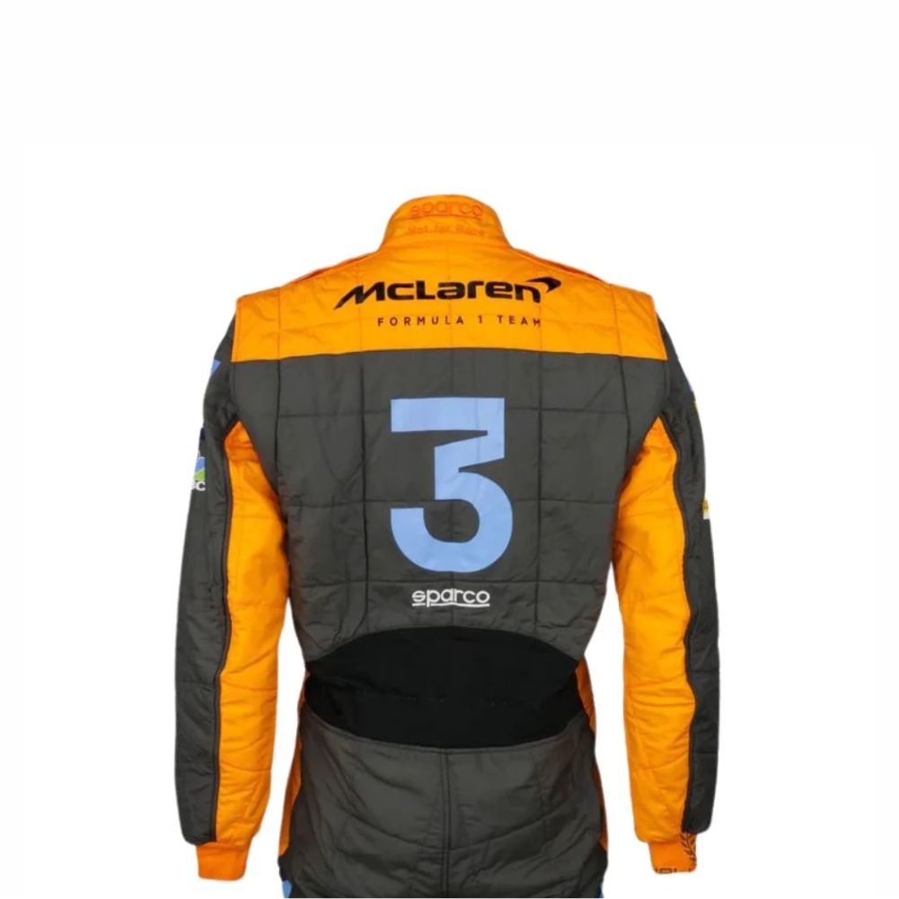 2022 Daniel Ricciardo Bahrain GP McLaren F1 Suit