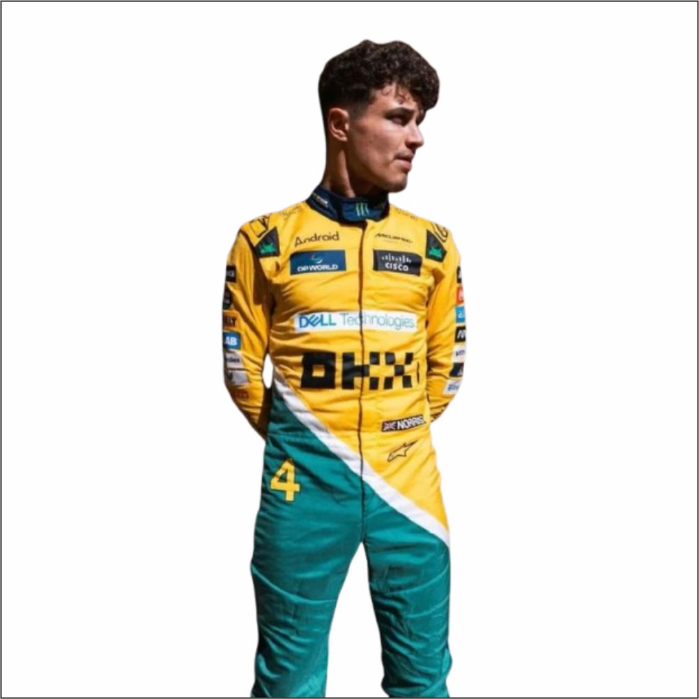 2024 Lando Norris Monaco GP McLaren F1 Racing Suit