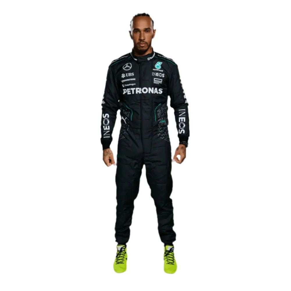 2024 Lewis Hamilton Mercedes AMG Petronas F1 Racing Suit