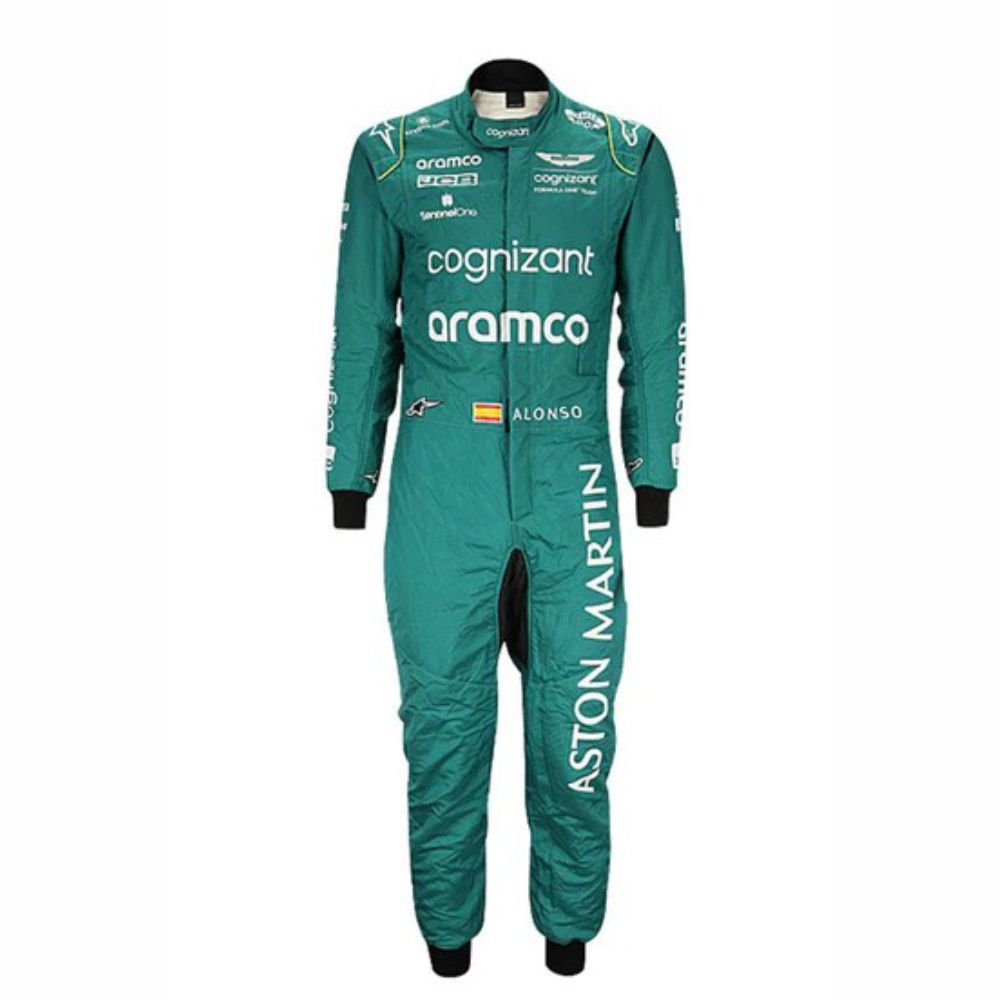 2026 Fernando Alonso Aston Martin F1 Racing Suit