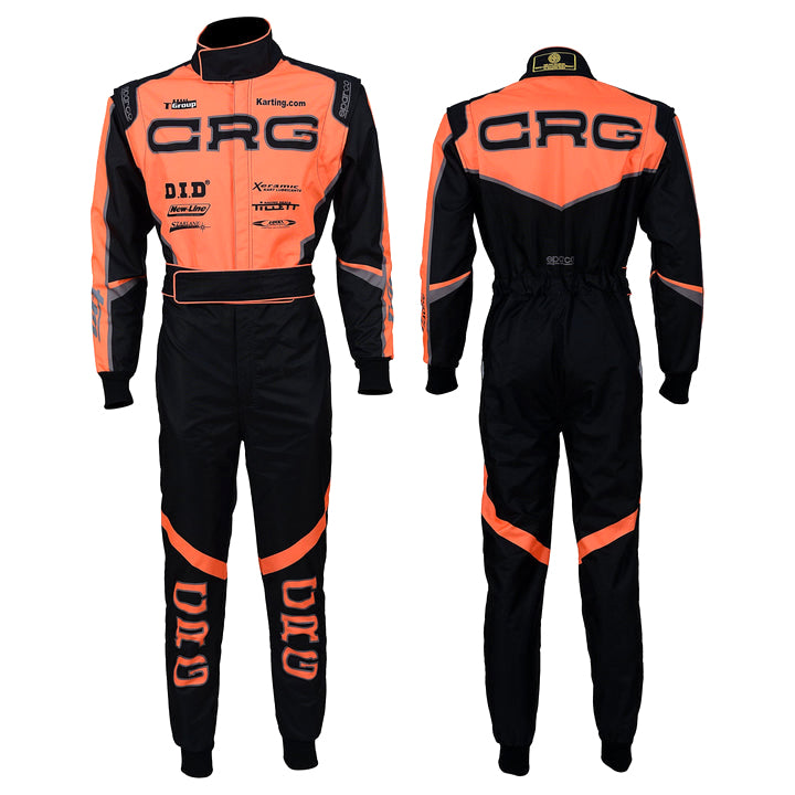 CRG - Go Kart Racing, Embroidered Suit, Breathable Fabric, Durable Cordura - Level 2 Approved