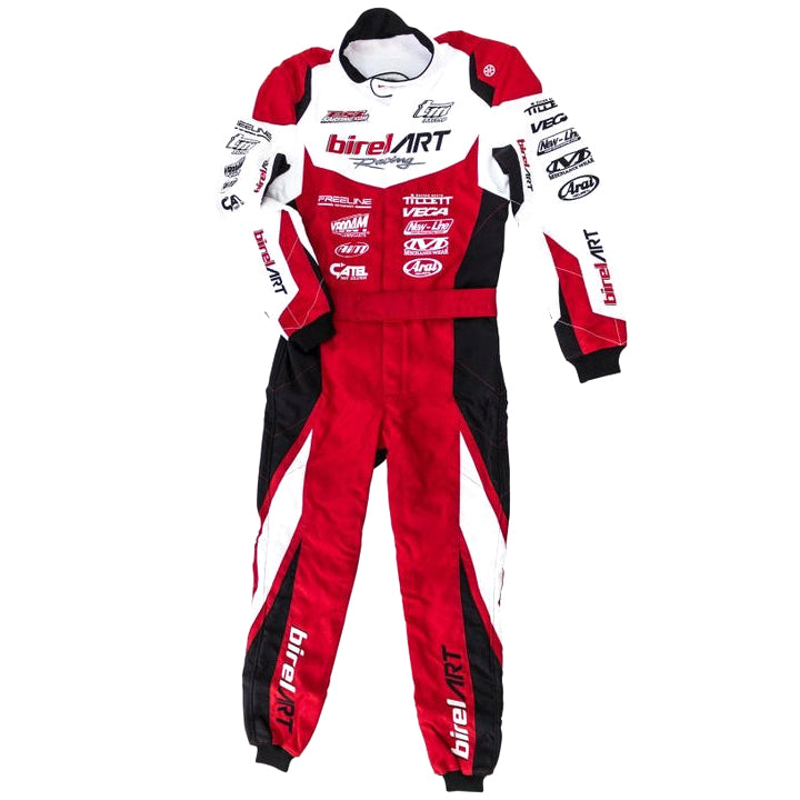 Birel Art Karting Embroidered Racing Protective Clothing Racing Gear Suit