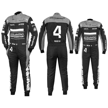 Lando Norris 2025 F1 Team New McLaren Sublimation Printing Protective Racing Gear Suit