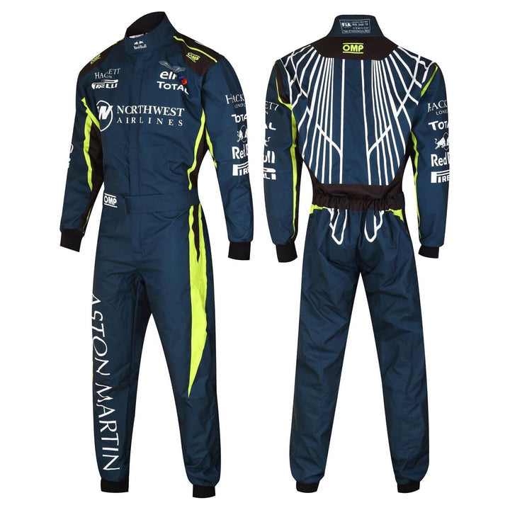 Aston Martin F1 Team Sublimation Printing Protective Clothing Racing Gear Suit