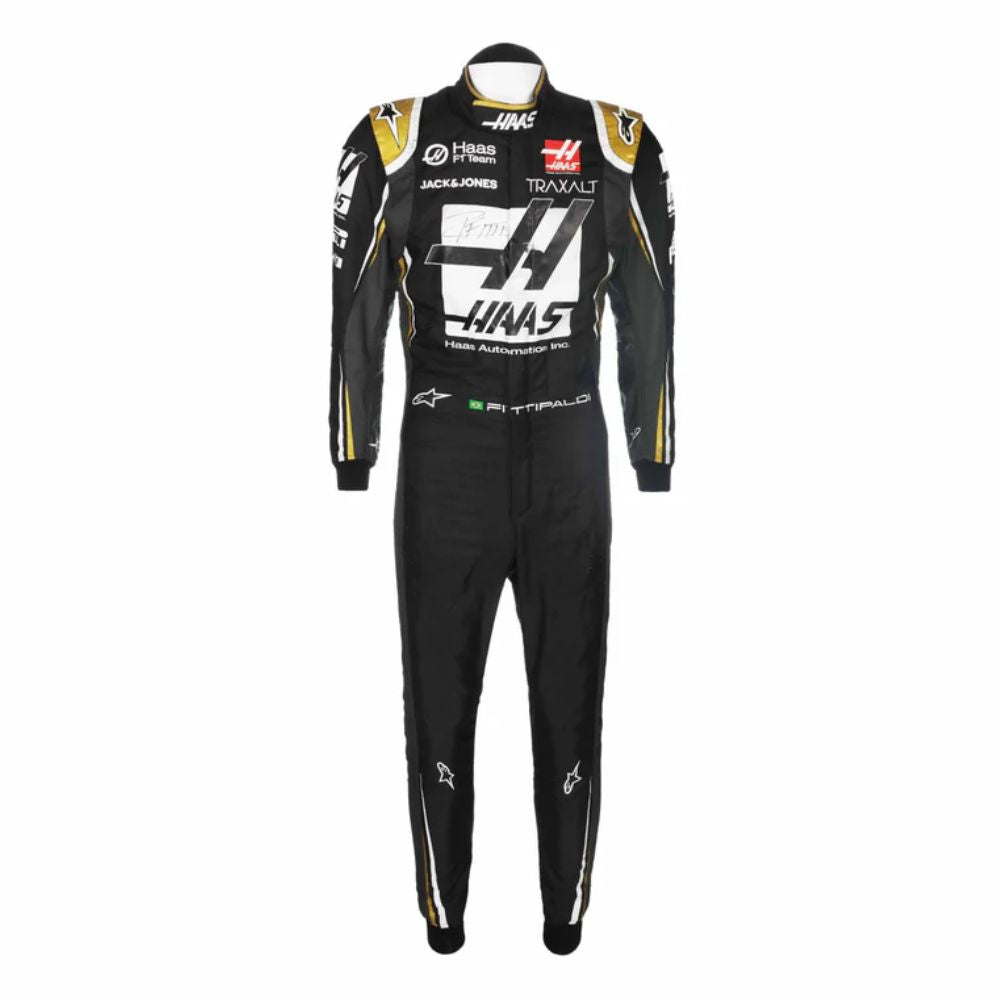 Tuta da corsa F1 Pietro Fittipaldi Haas 2019