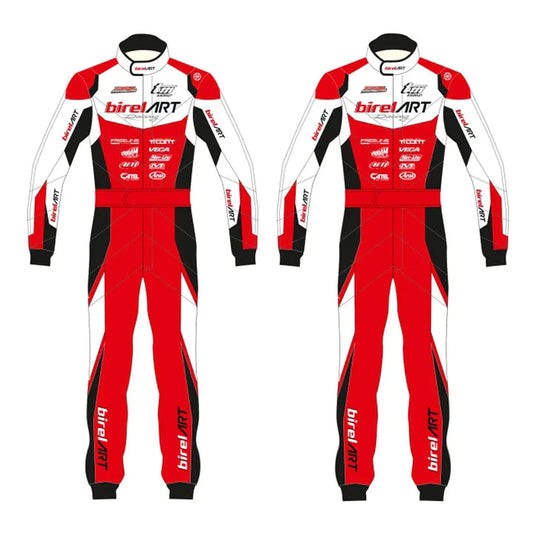 Birel Art Go Kart Racing Sublimation Protective Clothing Racing Gear Suit