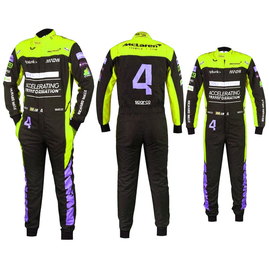Lando Norris 2025 F1 Team New McLaren Sublimation Printing Protective Racing Gear Suit