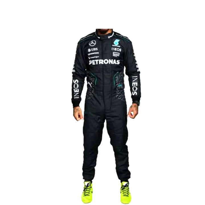 F1 Hamilton Petronas Racing Sublimation Protective Clothing Racing Gear Suit