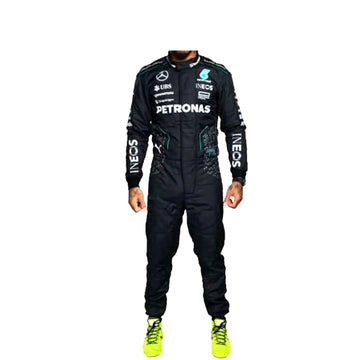 F1 Hamilton Petronas Racing Sublimation Protective Clothing Racing Gear Suit