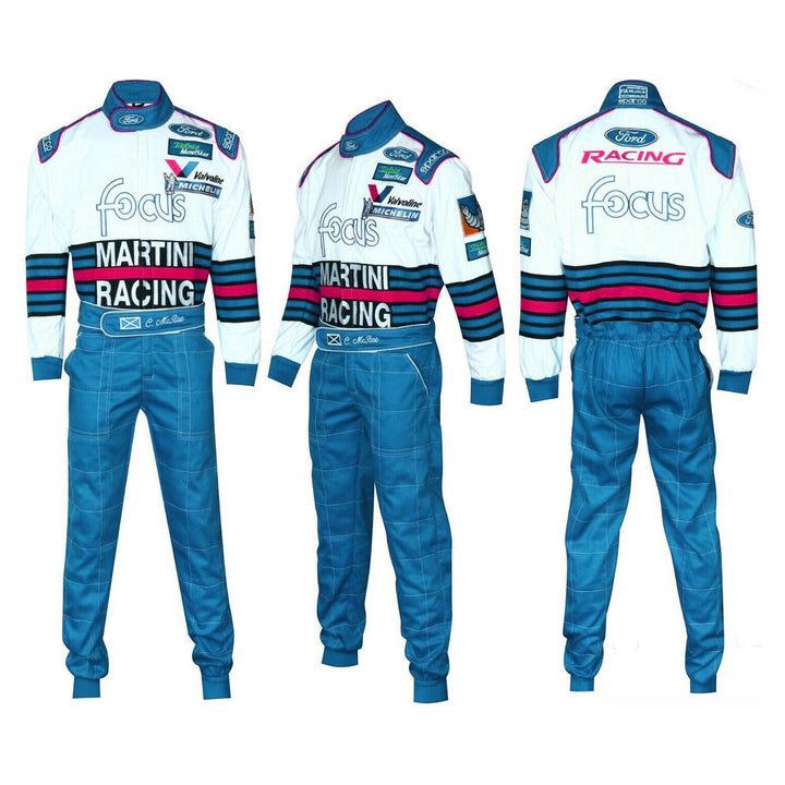 Martini Embroidered Racing Protective Clothing Racing Gear Suit