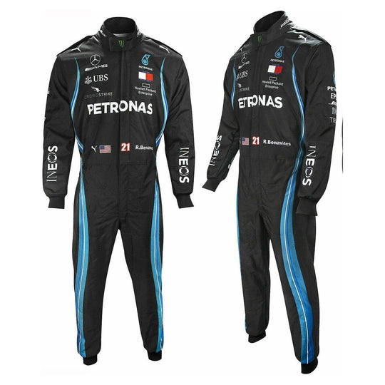 F1 Hamilton Petronas Racing Sublimation Printing Protective Clothing Racing Gear Suit