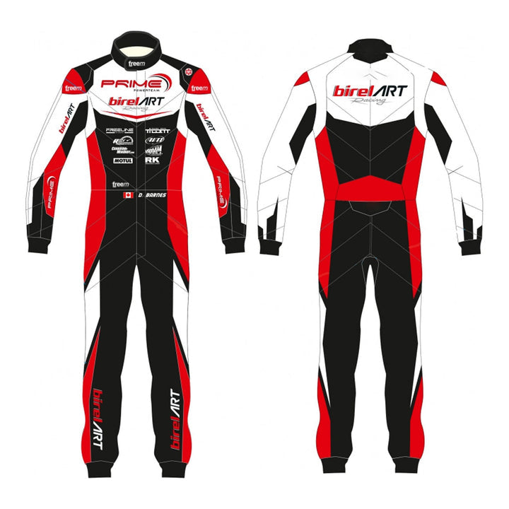 Birel Art Go Kart Racing Sublimation Protective Clothing Racing Gear Suit