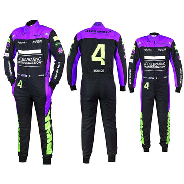 Lando Norris 2025 F1 Team New McLaren Sublimation Printing Protective Racing Gear Suit