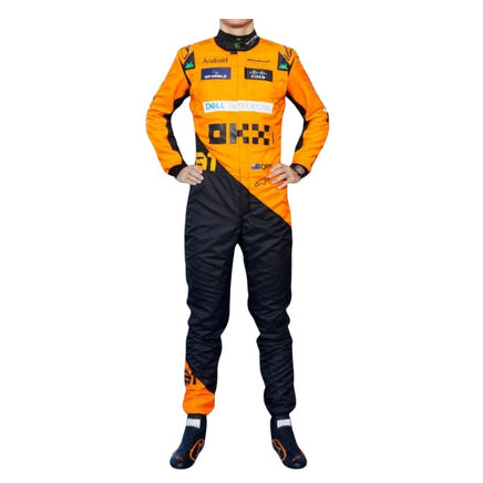 2025 F1 Team New McLaren Sublimation Printing Protective Racing Gear Suit