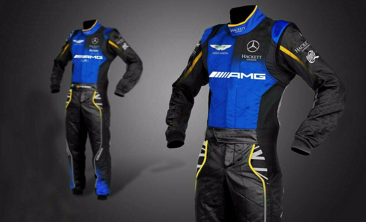 AMG Racing Sublimation Printing Protective Clothing Racing Gear Suit