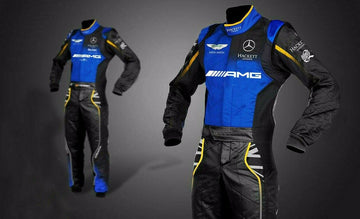 AMG Racing Sublimation Printing Protective Clothing Racing Gear Suit