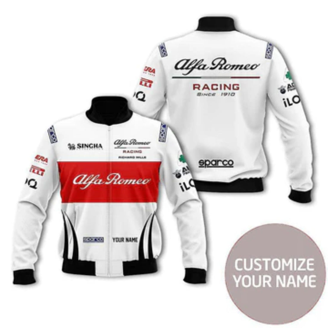 Alfa Romeo Racing F1 Team softshell Jacket