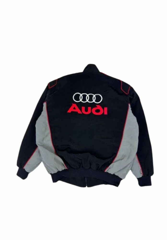 Vintage Audi Sport F1 Racing Bomber Jacket