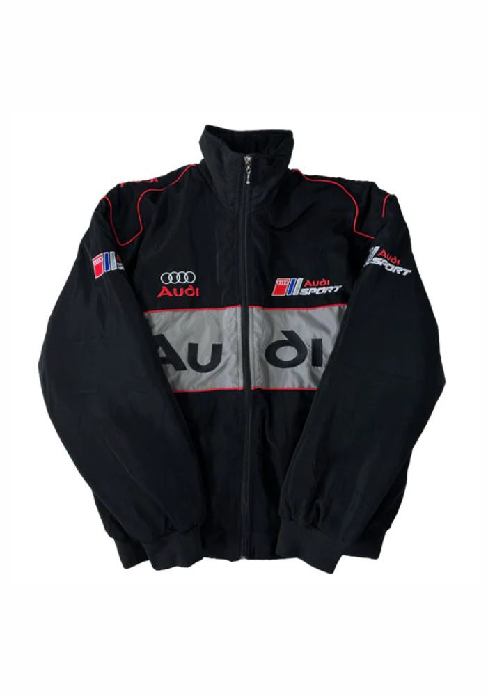 Vintage Audi Sport F1 Racing Bomber Jacket