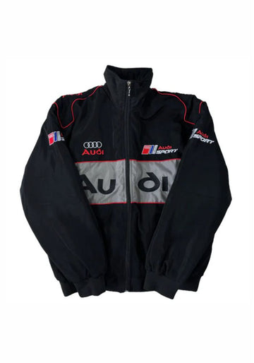 Vintage Audi Sport F1 Racing Bomber Jacket