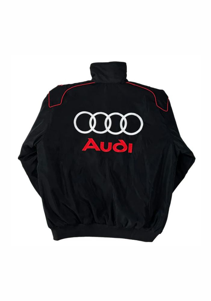 Vintage Audi Sport F1 Racing Bomber Jacket