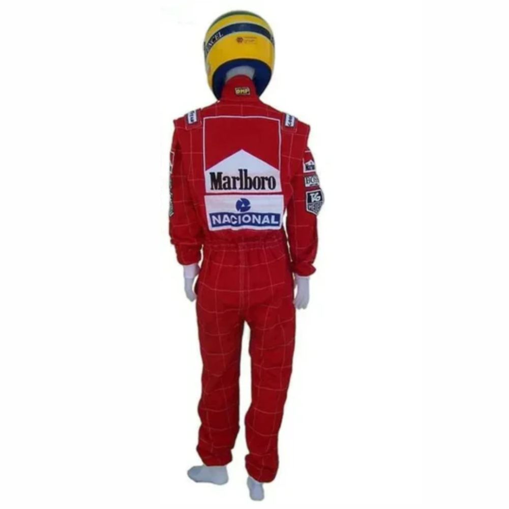 Ayrton Senna 1991 Championship Limited Edition Marlboro F1 Racing Vintage Suit