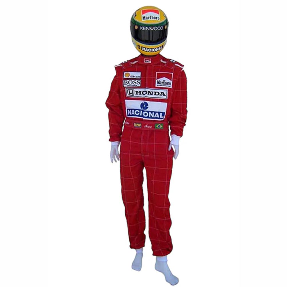 Ayrton Senna 1991 Championship Limited Edition Marlboro F1 Racing Vintage Suit
