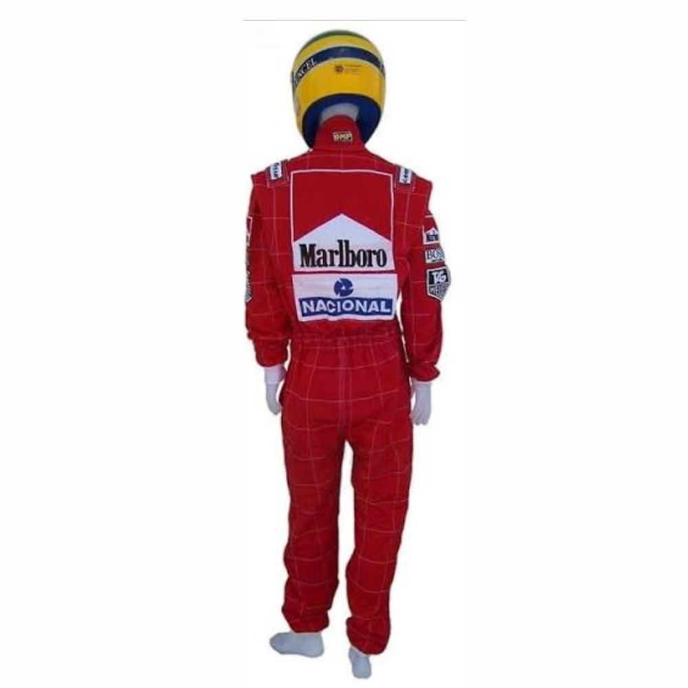 Ayrton Senna 1991 Championship Limited Edition Marlboro F1 Racing Vintage Suit