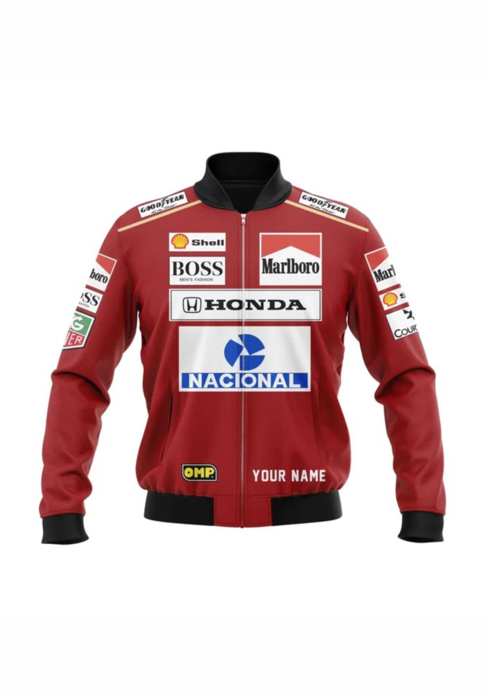 Ayrton Senna 1991 F1 Team Racing Jacket