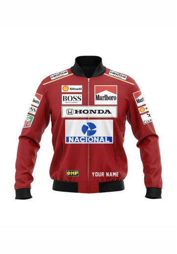 Ayrton Senna 1991 F1 Team Racing Jacket