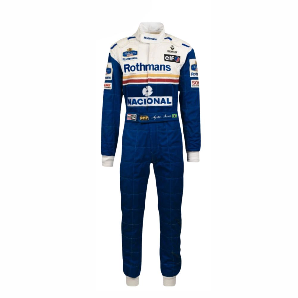 Ayrton Senna 1994 Rothmans F1 Williams Racing Vintage Suit
