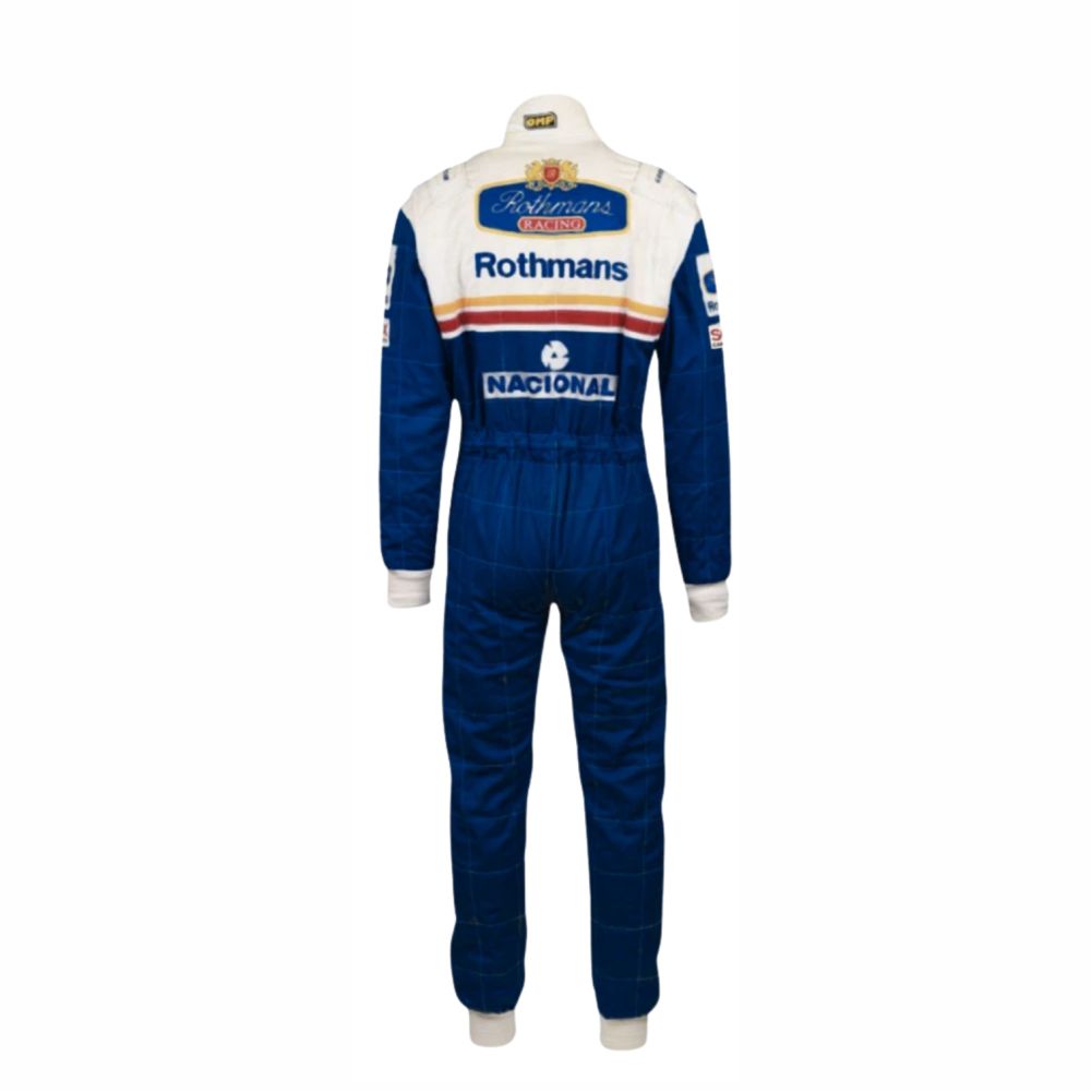 Ayrton Senna 1994 Rothmans F1 Williams Racing Vintage Suit
